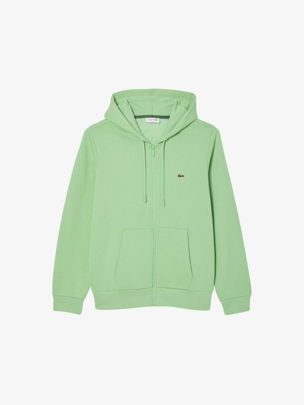 Lacoste Men’s Mint Green Full-Zip Hoodie